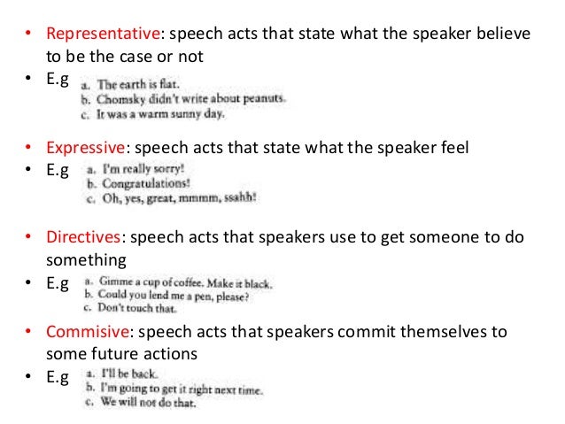 Expressive speech and its types Expressive speech and its types
